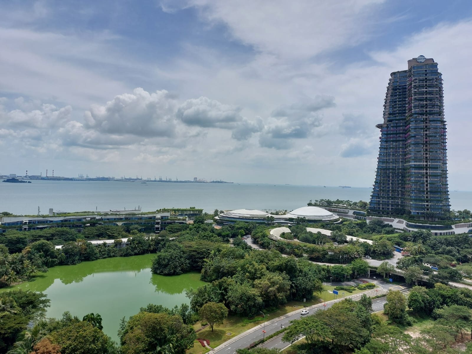 Forest City Johor coastal residential skyline in daytime